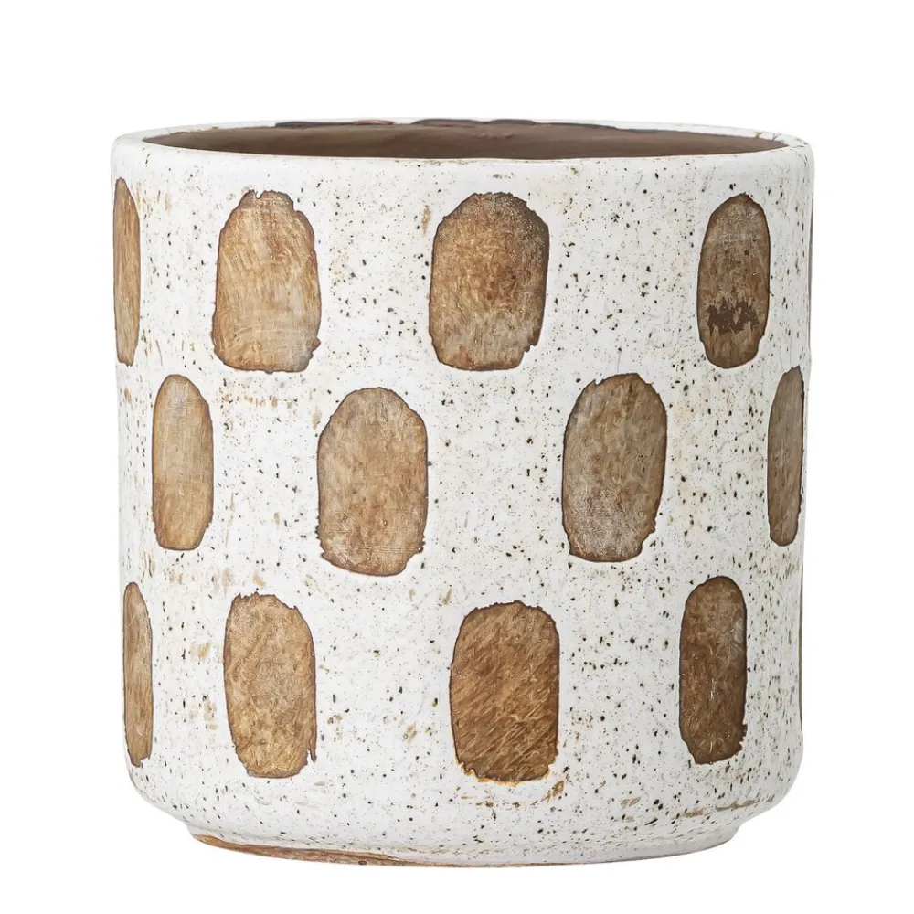 Online Bloomingville Pflanztopf Avo weiss aus Terrakotta