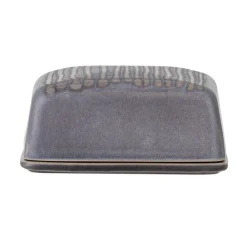 Clearance Bloomingville Raben Butterdose, Grau, Steingut