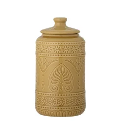 Sale Bloomingville Rani Gefäß mit Deckel, Steingut