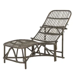 Outlet Bloomingville Rattan Liegestuhl Dione