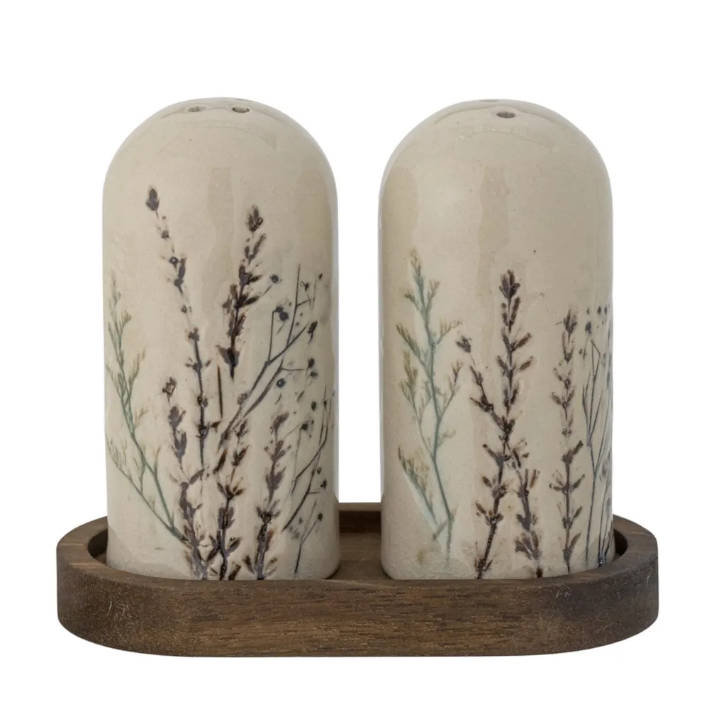 Discount Bloomingville Salz und Pfefferset Bea aus Steingut