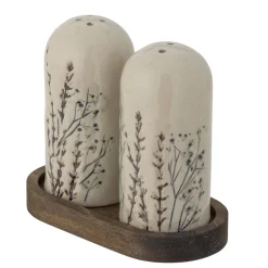 Discount Bloomingville Salz und Pfefferset Bea aus Steingut