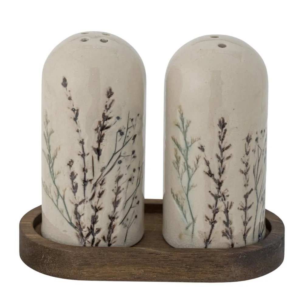 Discount Bloomingville Salz und Pfefferset Bea aus Steingut