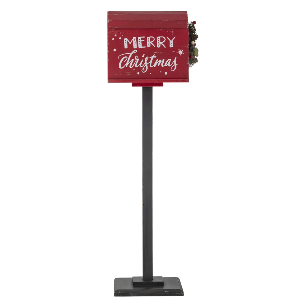 Online Bloomingville Santas Briefkasten Deko mit Standfuß