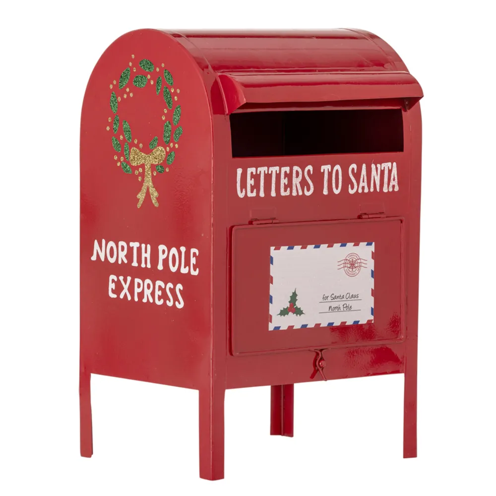 Best Bloomingville Santas Briefkasten Deko Metall