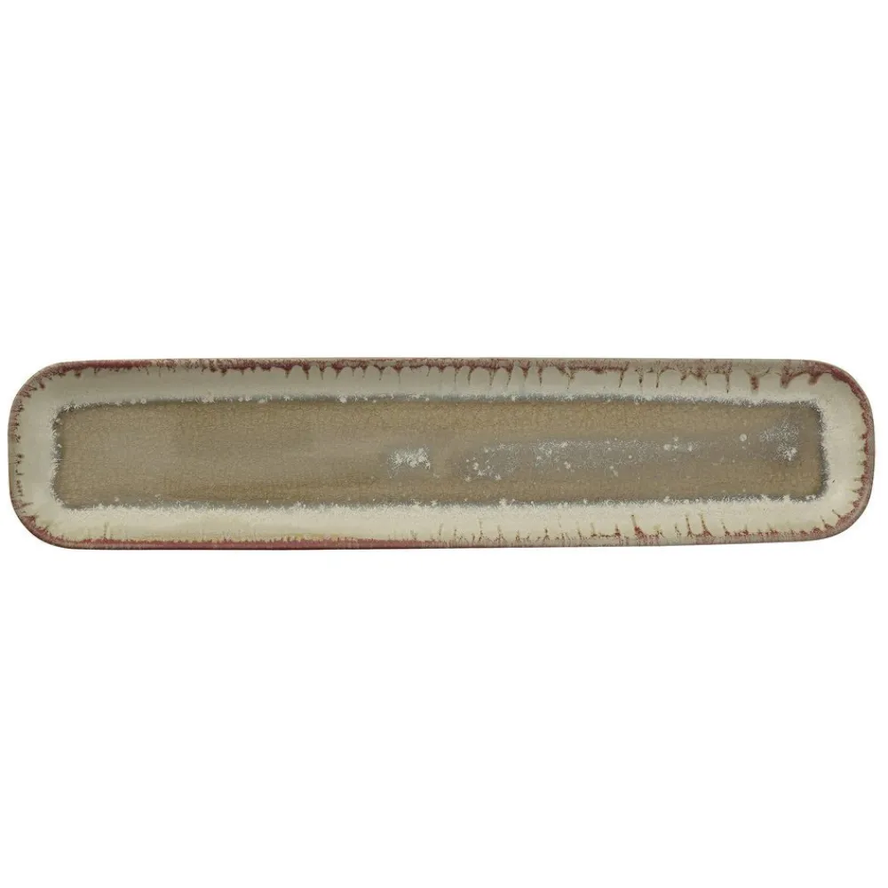 Online Bloomingville Servierplatte Heather braun, Steingut