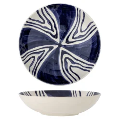 Online Bloomingville Shama Schale blau, Steingut