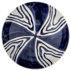 Online Bloomingville Shama Schale blau, Steingut
