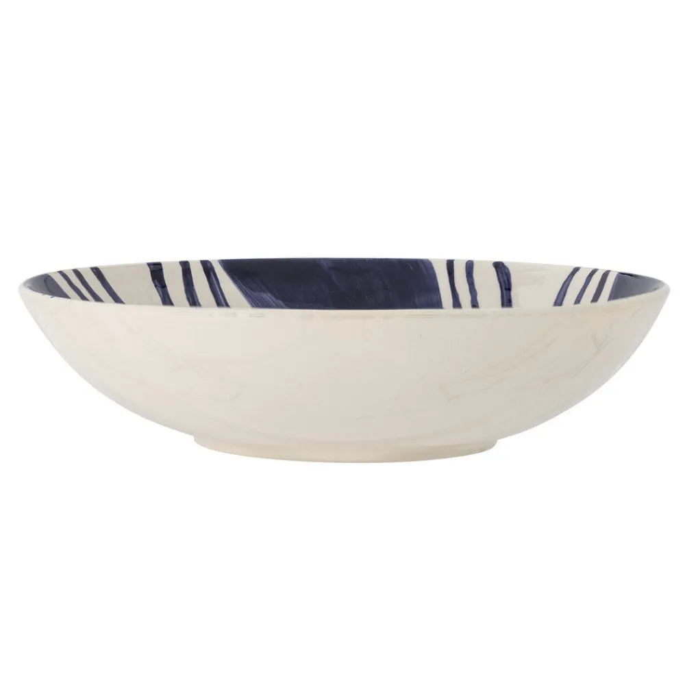 Online Bloomingville Shama Schale blau, Steingut