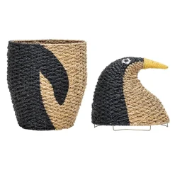 New Bloomingville Spielzeug Korb Pinguin Tazia