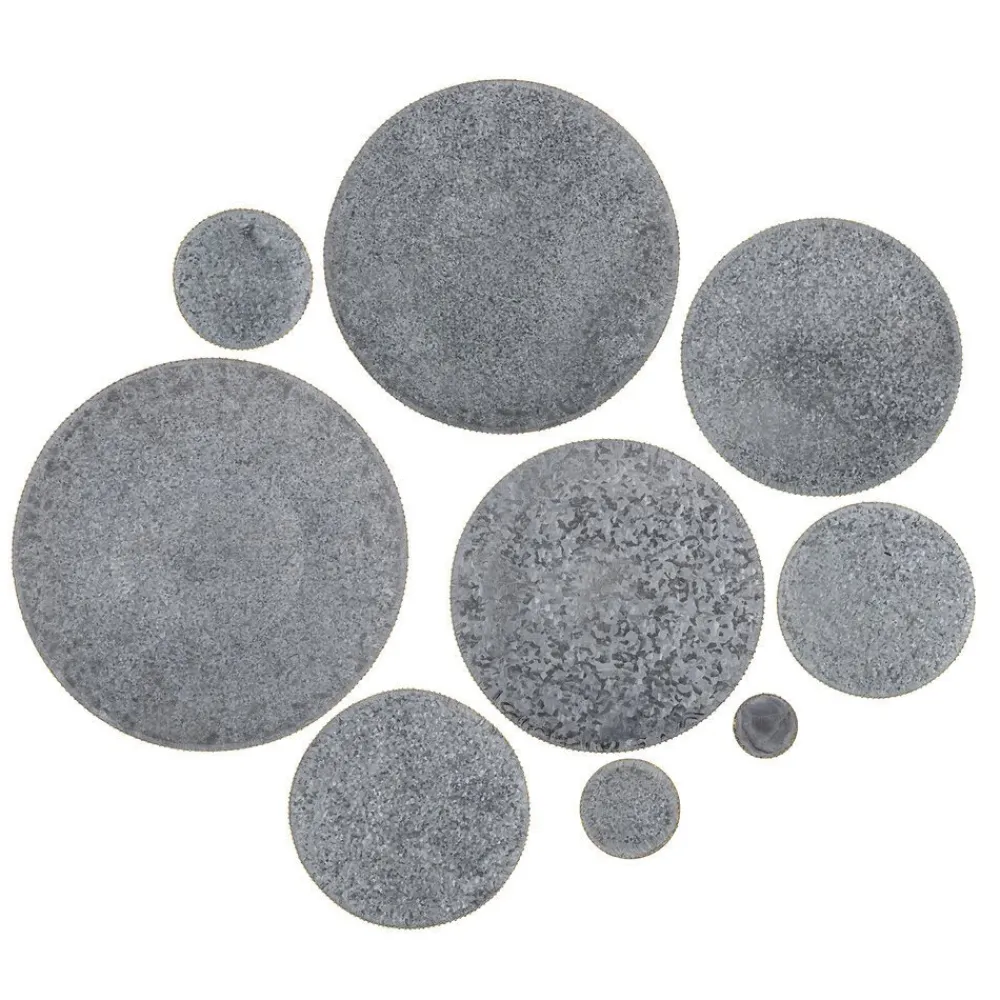 Discount Bloomingville Tablett Karenlil 9er Set aus Metall