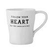 Sale Bloomingville Tasse Wendy mit Schrift, Steingut