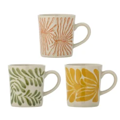 Online Bloomingville Tassen-Set Fauni aus Steingut