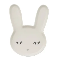 Discount Bloomingville Teller Smilla Hase aus Steingut