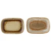 Outlet Bloomingville Teller Willow 2er Set aus Steingut