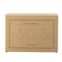 Online Bloomingville Vasen Maien aus Steingut, 7er