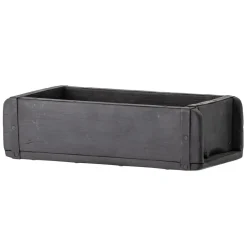 New Bloomingville Ziegelform Black Box recyceltes Holz