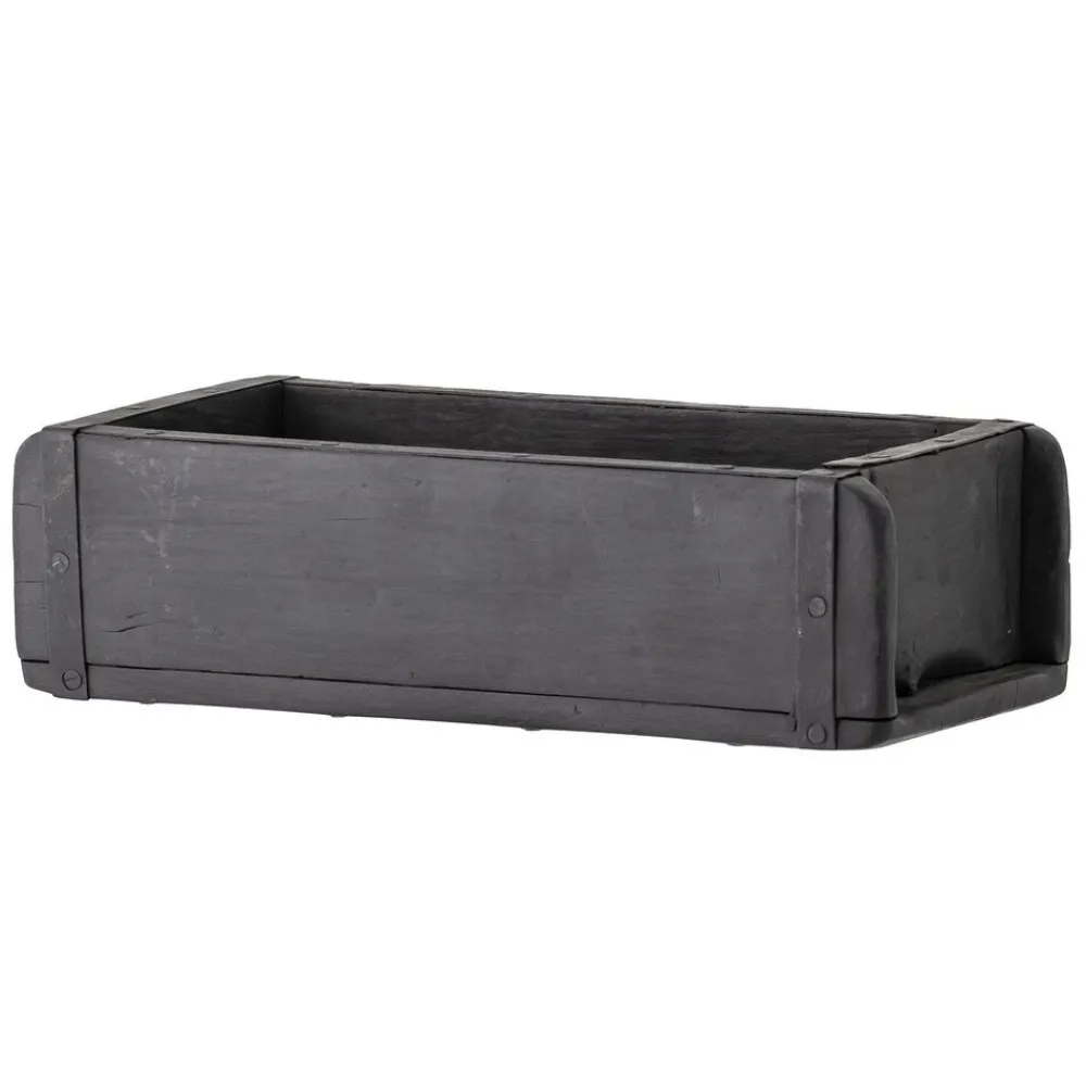 New Bloomingville Ziegelform Black Box recyceltes Holz