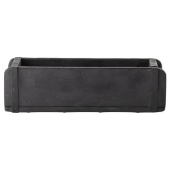 New Bloomingville Ziegelform Black Box recyceltes Holz