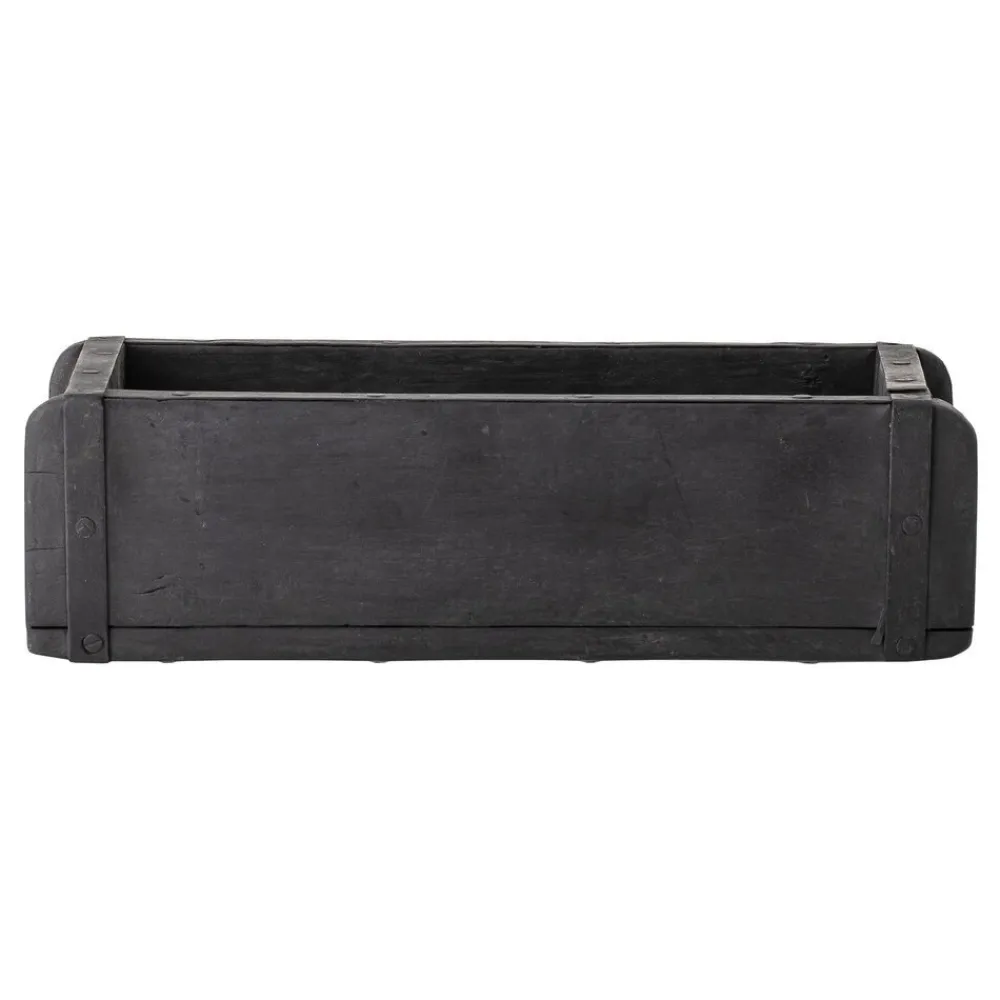 New Bloomingville Ziegelform Black Box recyceltes Holz