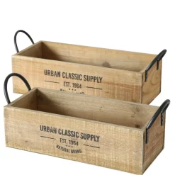 New Boltze Aufbewahrungsbox Supply 2er-Set