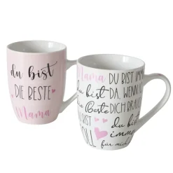 Clearance Boltze Becher beste Mama, 2er Set