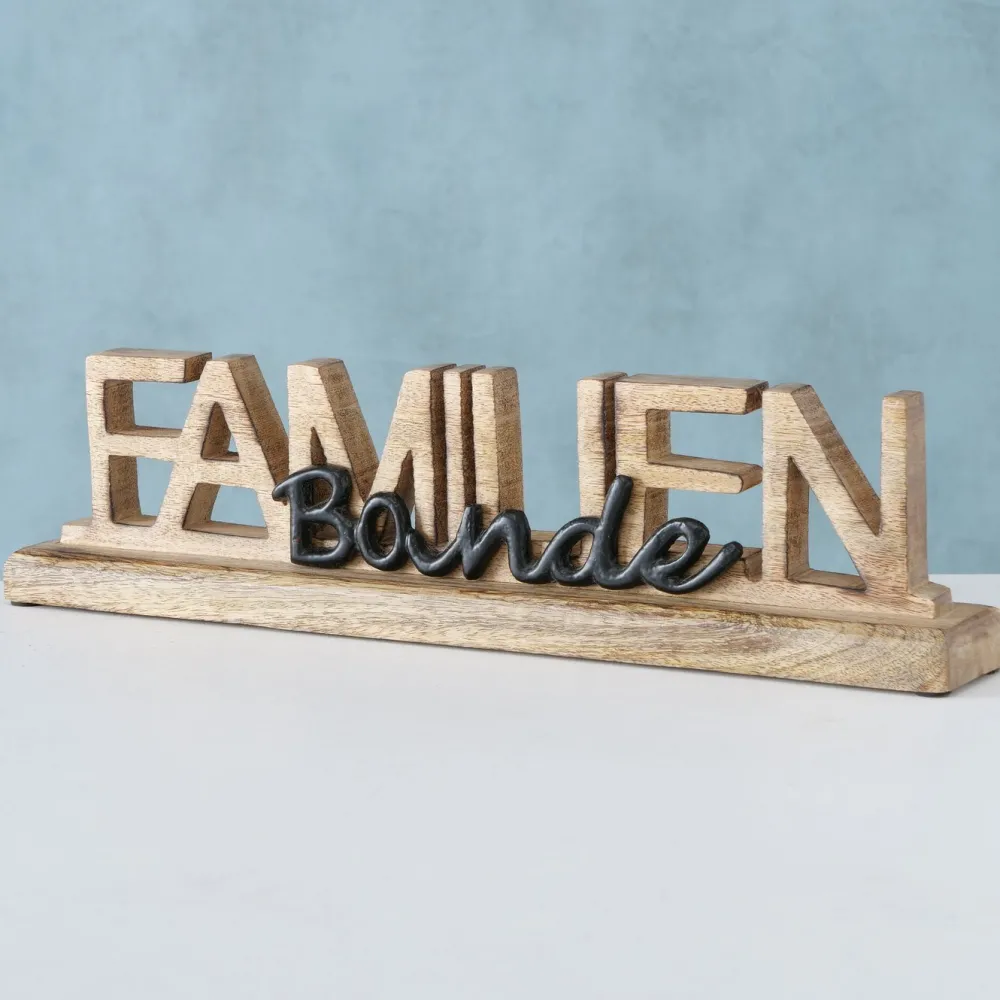Online Boltze Deko Schriftzug Familien-Bande