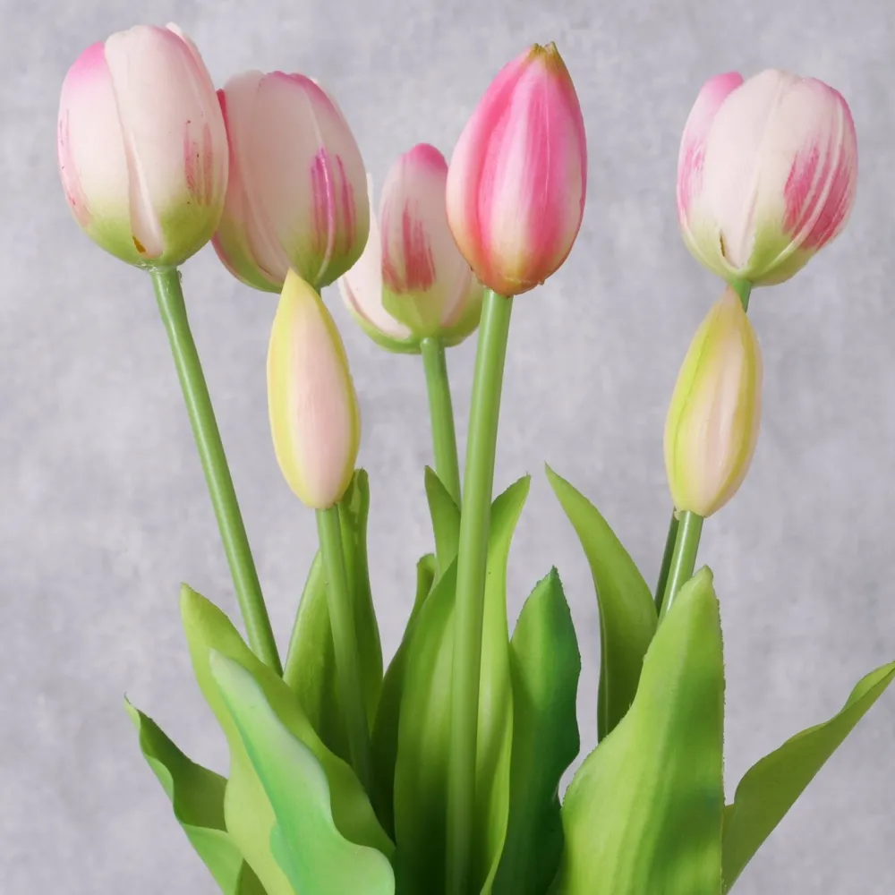 Outlet Boltze Dekostrauß Tulpen künstlich