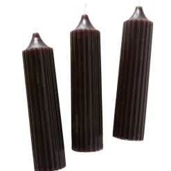 Online Boltze Dicke Stabkerzen Riffly Ø 3,5 cm, 3er Set