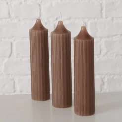 Online Boltze Dicke Stabkerzen Riffly Ø 3,5 cm, 3er Set