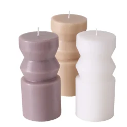 Hot Boltze 3er Set Kerze in Sonderformen