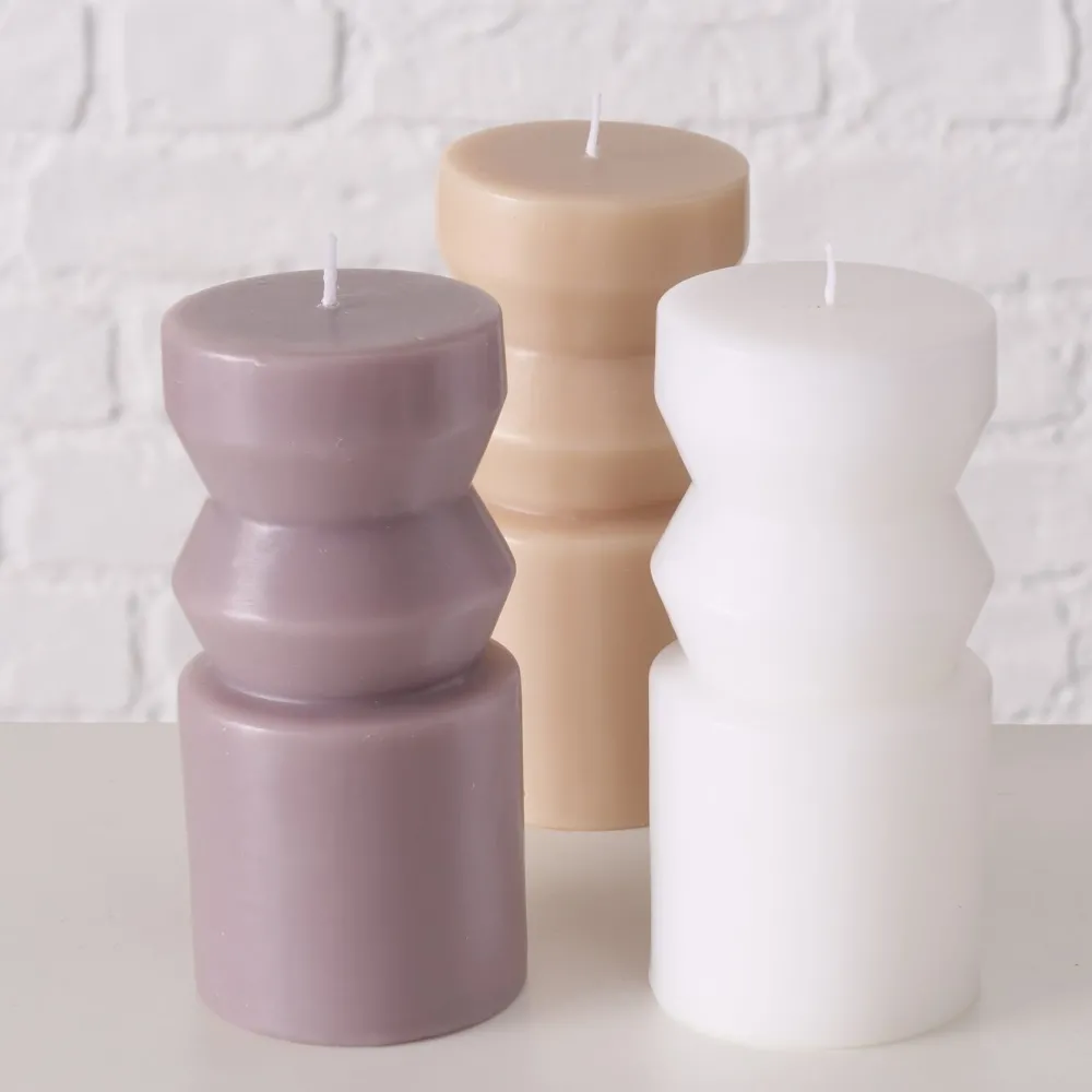 Hot Boltze 3er Set Kerze in Sonderformen