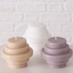 Hot Boltze 3er Set Kerze in Sonderformen