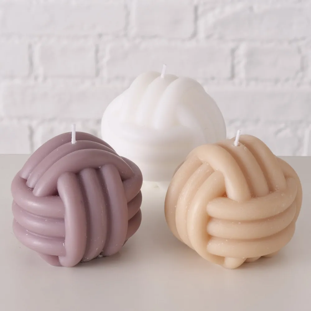 Hot Boltze 3er Set Kerze in Sonderformen