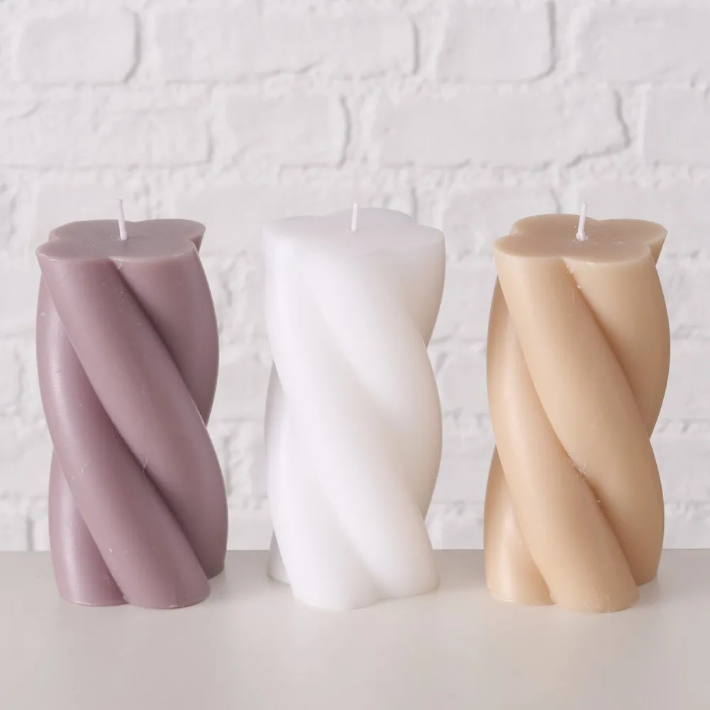 Hot Boltze 3er Set Kerze in Sonderformen