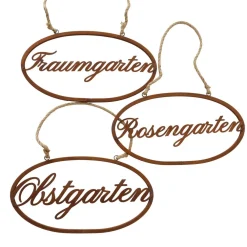 Online Boltze 3er Set Schild Traumgarten