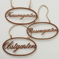 Online Boltze 3er Set Schild Traumgarten