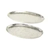 Outlet Boltze 2er Set Tablett Dekotablett Detroit