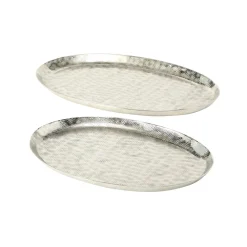 Outlet Boltze 2er Set Tablett Dekotablett Detroit