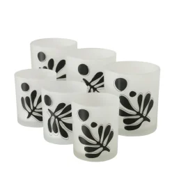 Outlet Boltze 2er Set Teelichtglas Matty