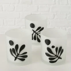 Outlet Boltze 2er Set Teelichtglas Matty