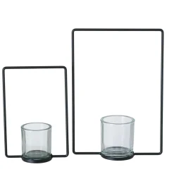 Clearance Boltze 2er Set Teelichthalter Franjo