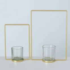 Clearance Boltze 2er Set Teelichthalter Franjo