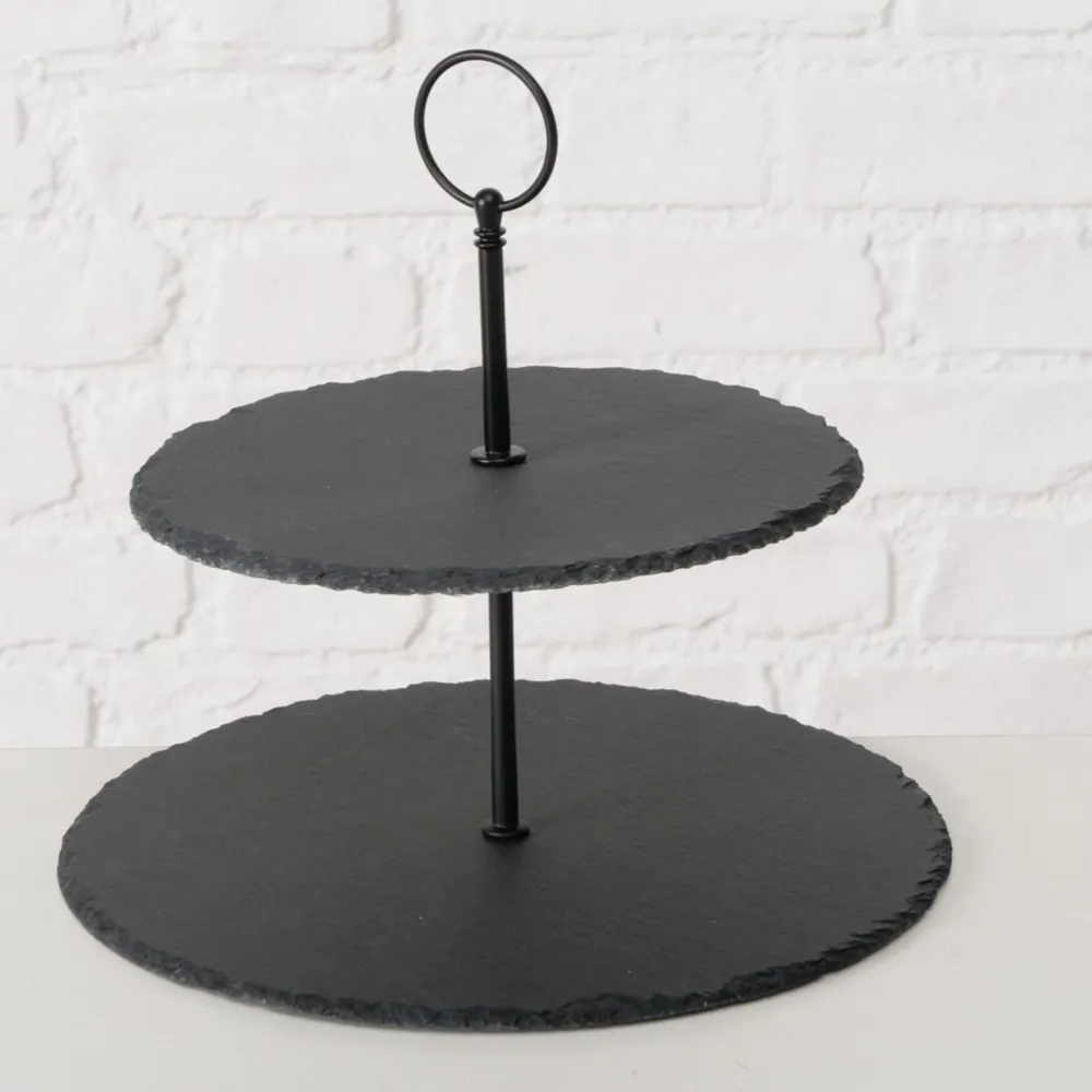 Discount Boltze Etagere aus Schiefer Stonka
