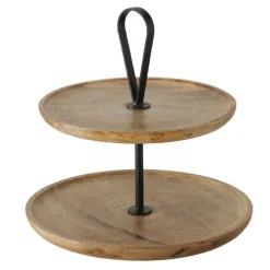 Boltze Etagere Kabir aus Holz