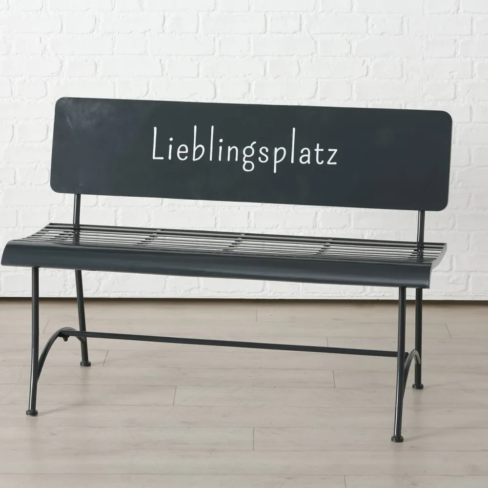 Hot Boltze Gartenbank Lieblingsplatz Metall