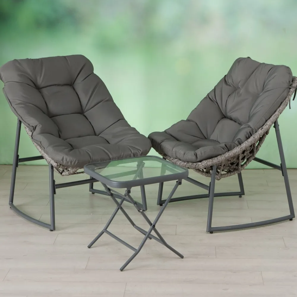Outlet Boltze Gartenmöbel Set Levin Rattan