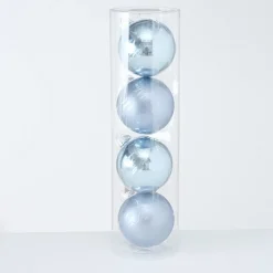 Sale Boltze Große Weihnachtskugeln Ø 10 cm, 4 tlg