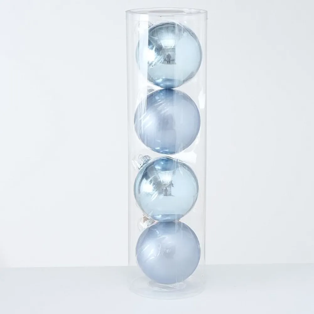 Sale Boltze Große Weihnachtskugeln Ø 10 cm, 4 tlg