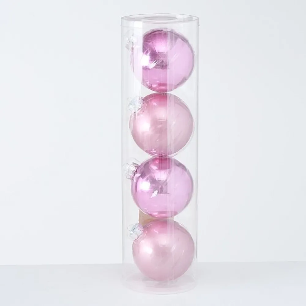 Sale Boltze Große Weihnachtskugeln Ø 10 cm, 4 tlg